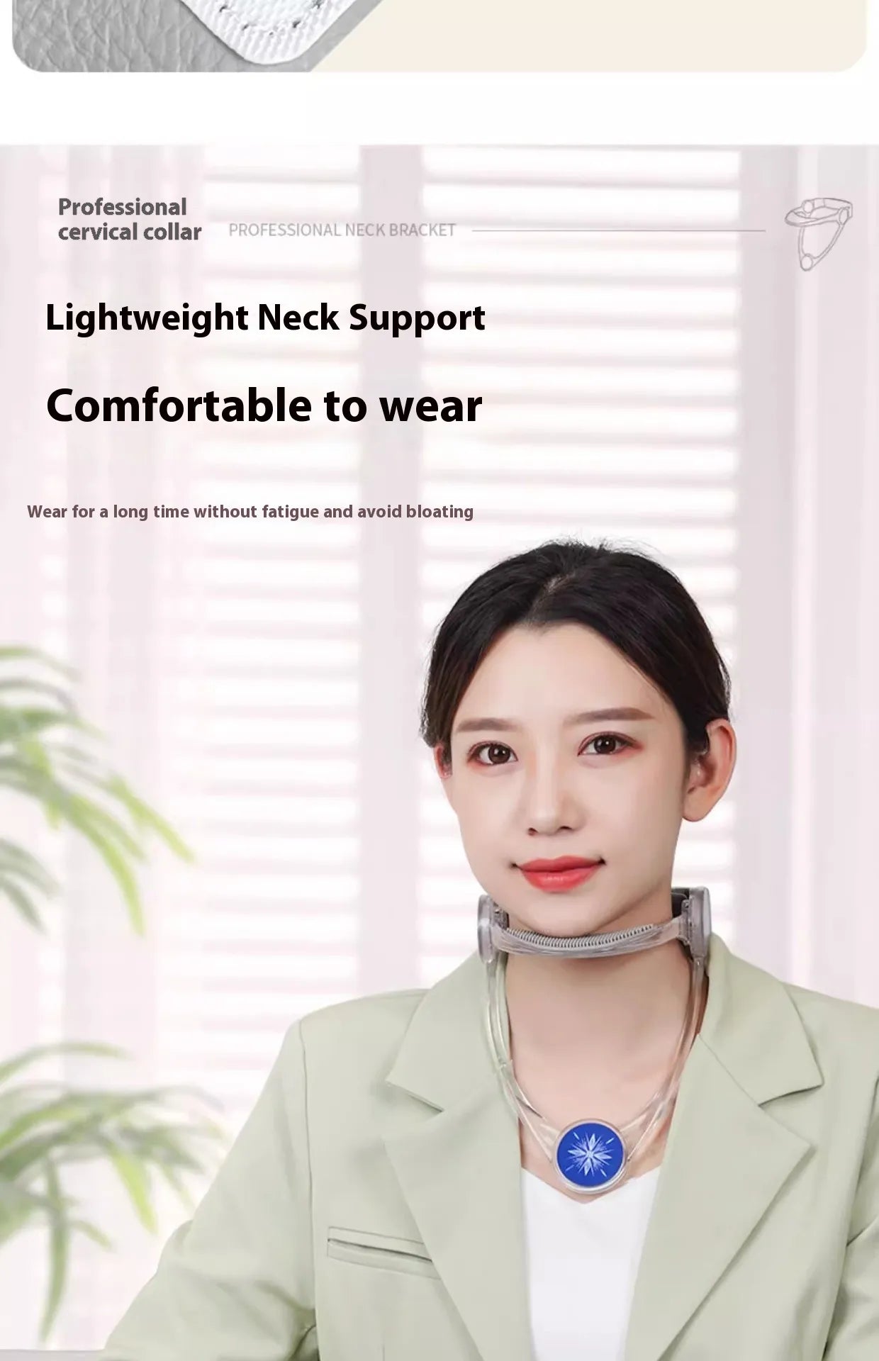 Adjustable Neck & Shoulder Stretcher - USB Rechargeable