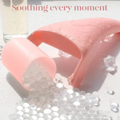 Ice Roller Facial Massager – Cooling Face Massage Tool for Skin Refresh, Puffiness Relief & Daily Skincare Routine