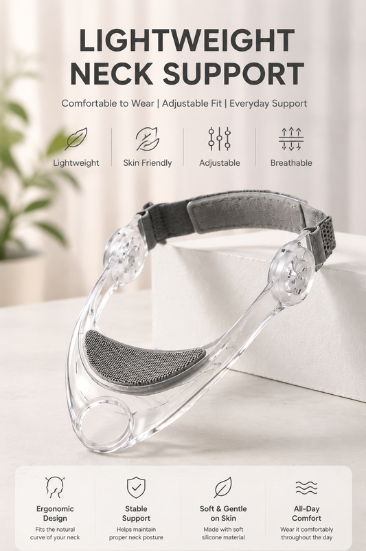 Adjustable Neck & Shoulder Stretcher - USB Rechargeable